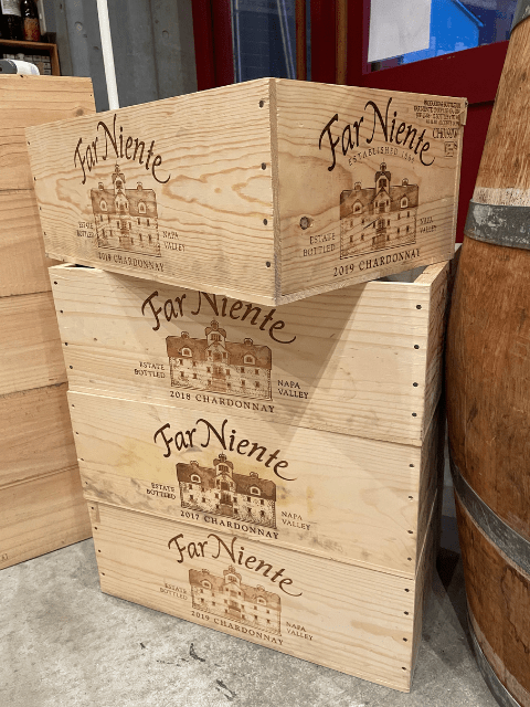 イタリア「GAJA」ワイン12本入り　天板付き　木箱　2個セット